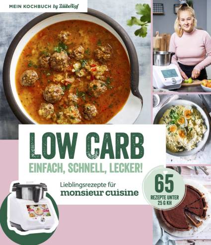 Buch Low Carb Rezepte Monsieur Cuisine