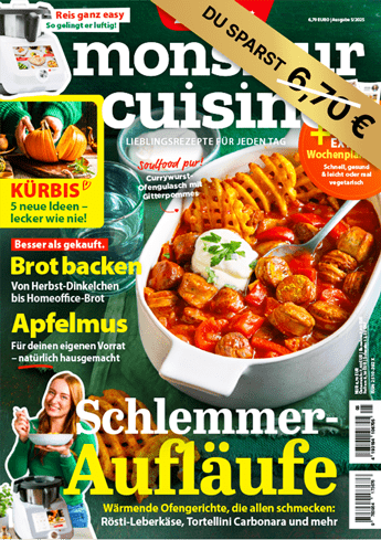 Magazin Cover mit Streichpreis