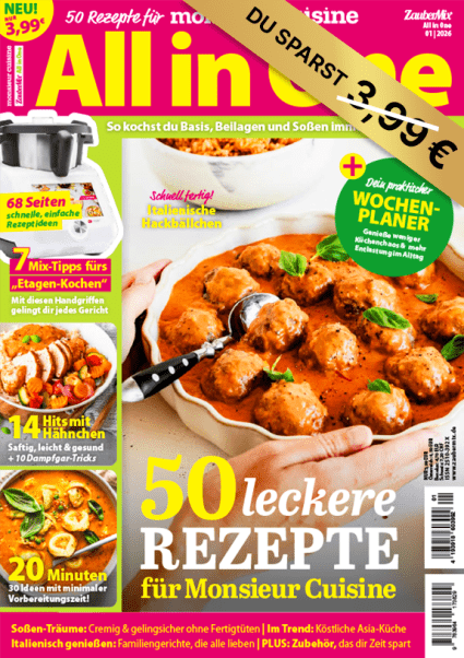 Magazin Cover mit Streichpreis