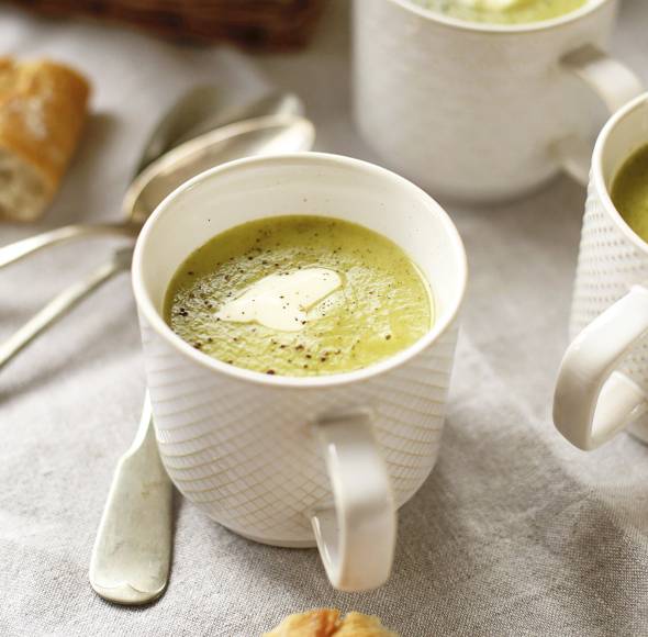 Kartoffel-Brokkolisuppe