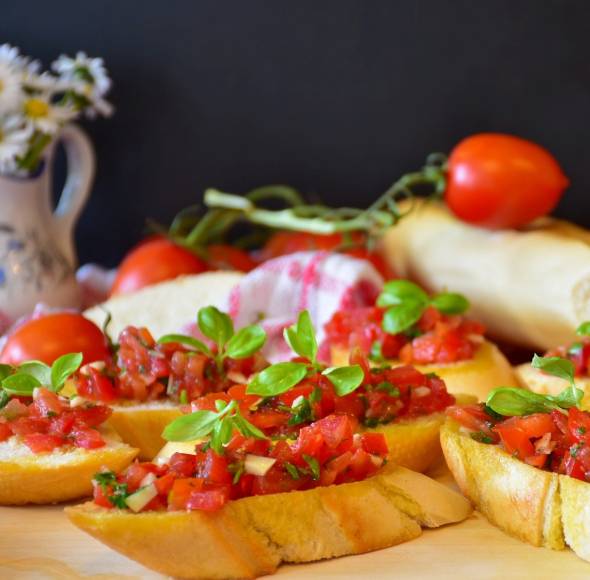 Bruschetta wie beim Italiener