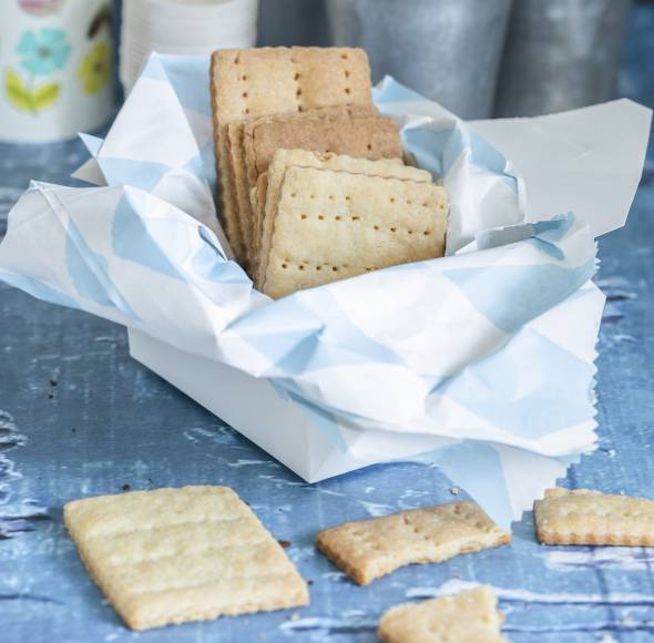 Butterkekse vom Blech