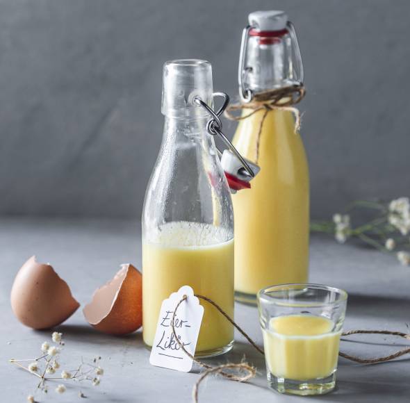 Eierlikör mit ganzen Eiern