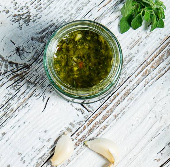 Einfache Chimichurri