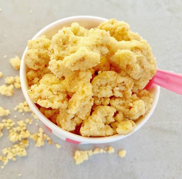 Gebackene Streusel to go