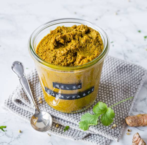 Gelbe Currypaste