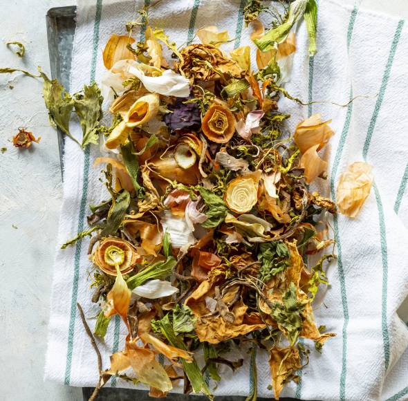 Gemüseschalen-Würzpulver