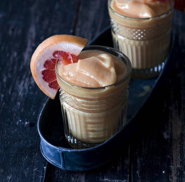 Gin Slush mit Grapefruit