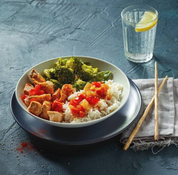 Sweet-Chili-Glasnudelsalat im Monsieur Cuisine | ZauberMix