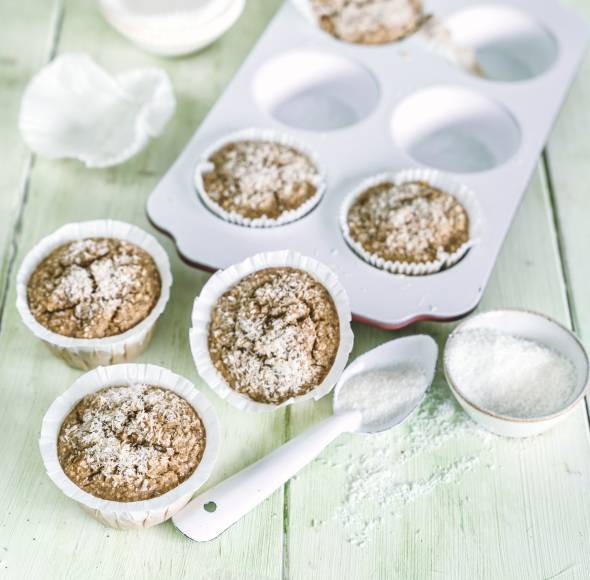 Müslimuffins mit Zimt