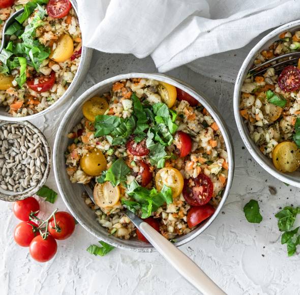 Ratzfatz-Gemüsesalat