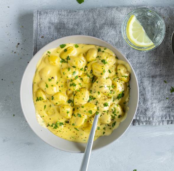 Gnocchi mit Käsesoße