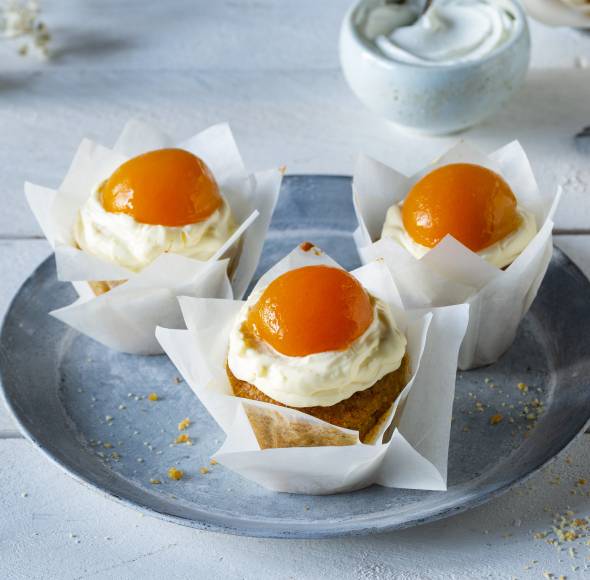 Ostermuffins im Spiegelei-Look