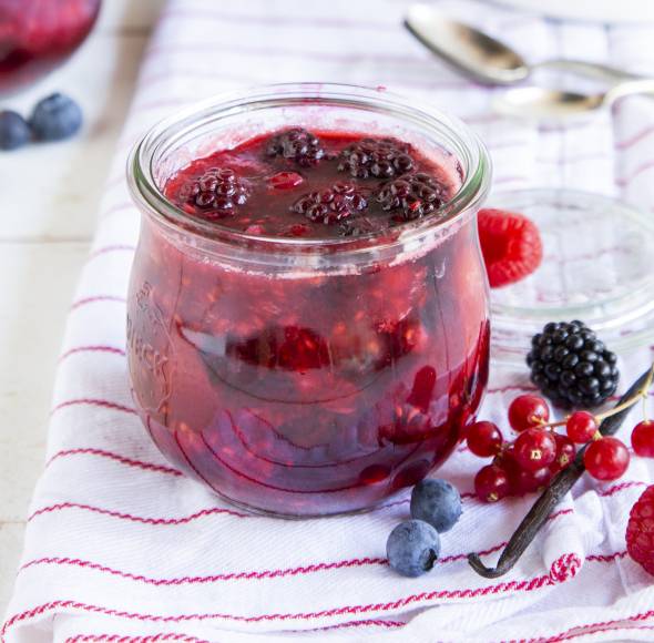 Rote Grütze einkochen