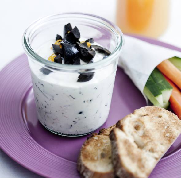 Schmandaufstrich mit Pecorino