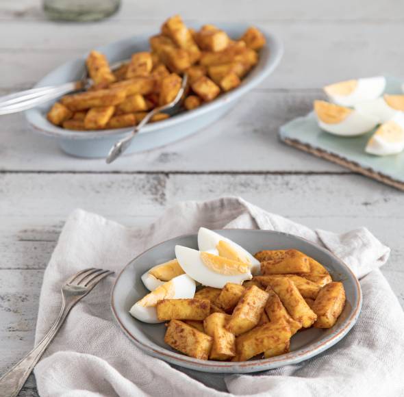 Selleriestifte mit orientalischer Currymarinade