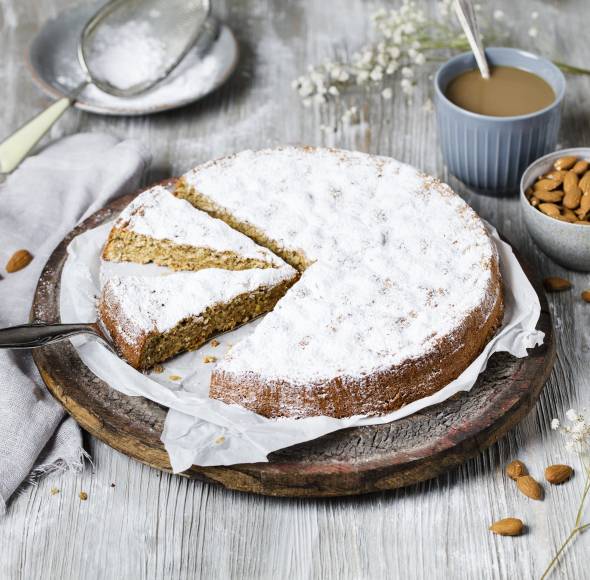 Spanischer Mandelkuchen