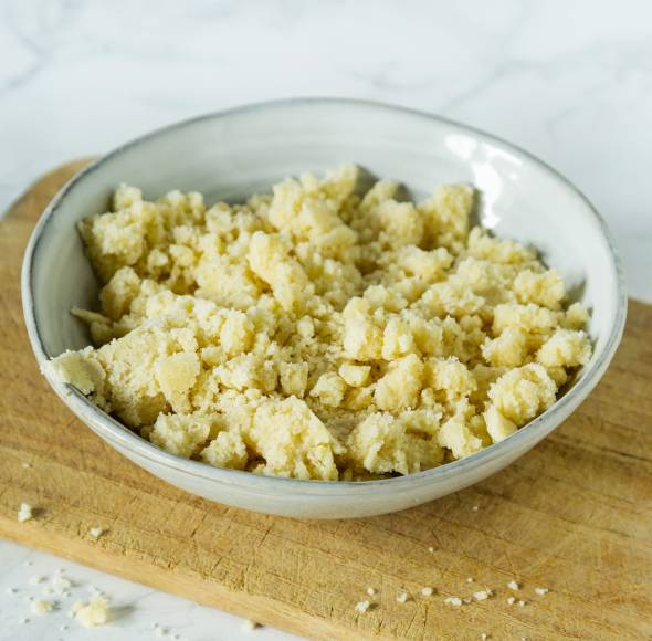 Das beste Grundrezept für Streuselteig