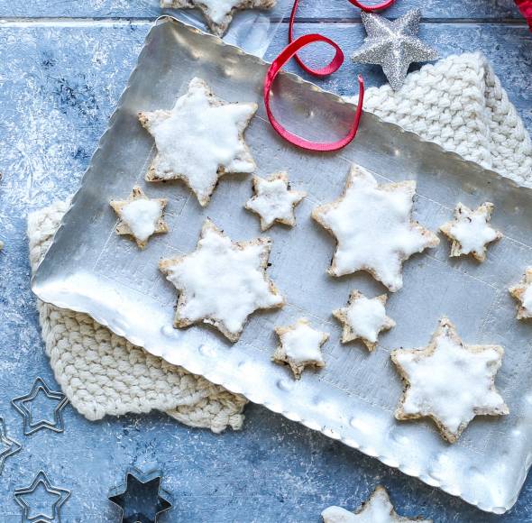 Zimtsterne ohne Zucker