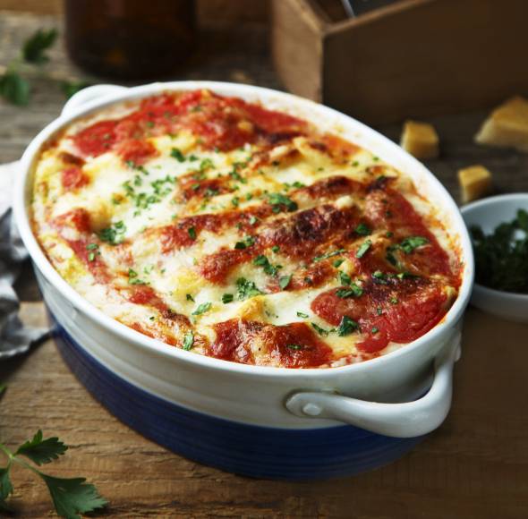 Zucchini-Hack-Lasagne