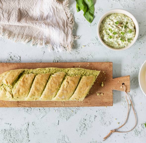 Bärlauchbaguette