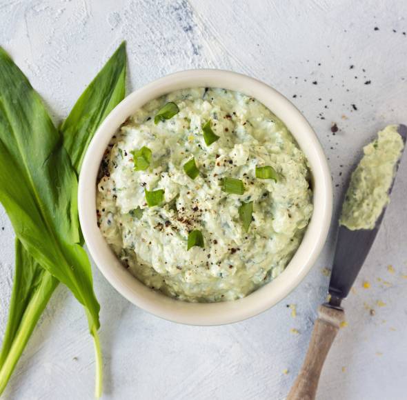 Bärlauchfrischkäse