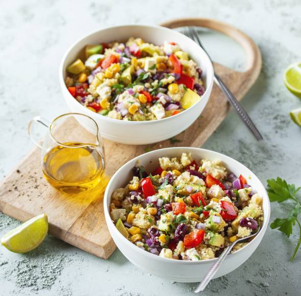 Couscoussalat Mexican Style