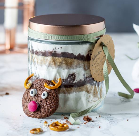 Rudolph-Cookie-Backmischung