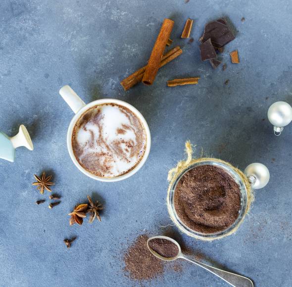 Schoko-Chai-Trinkschokoladenpulver