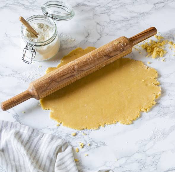 Stufe 4: Süßer Mürbeteig