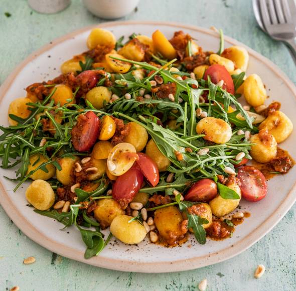 Schneller Gnocchi-Salat