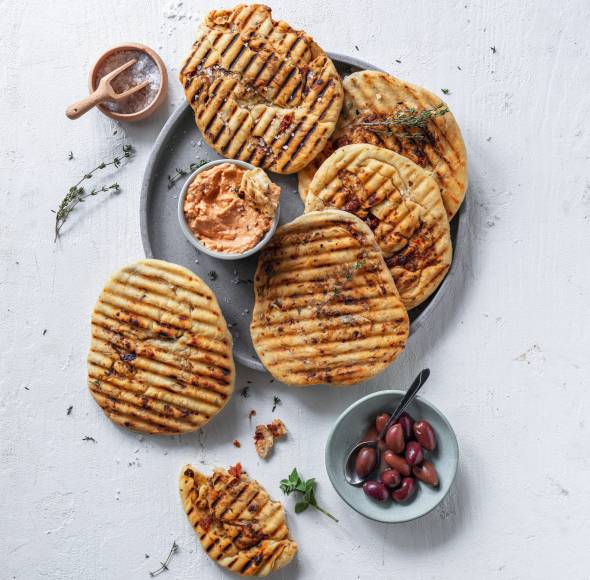 Mediterranes Grillbrot