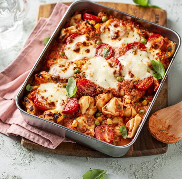 20-Minuten-Tortelliniauflauf