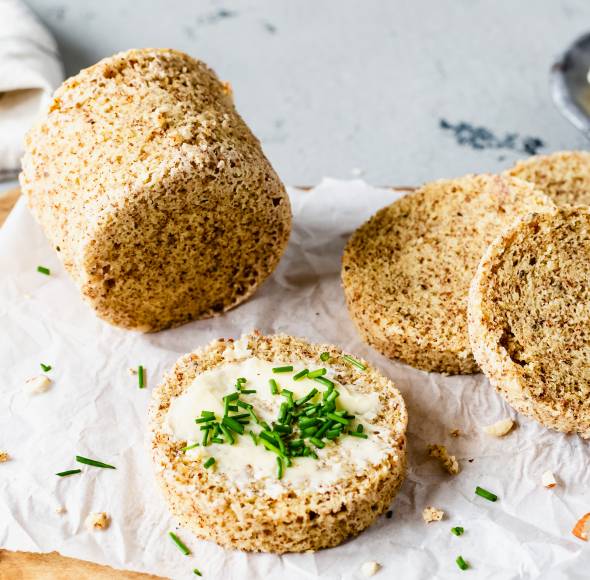 5-Minuten-Low-Carb-Brot aus der Mikrowelle