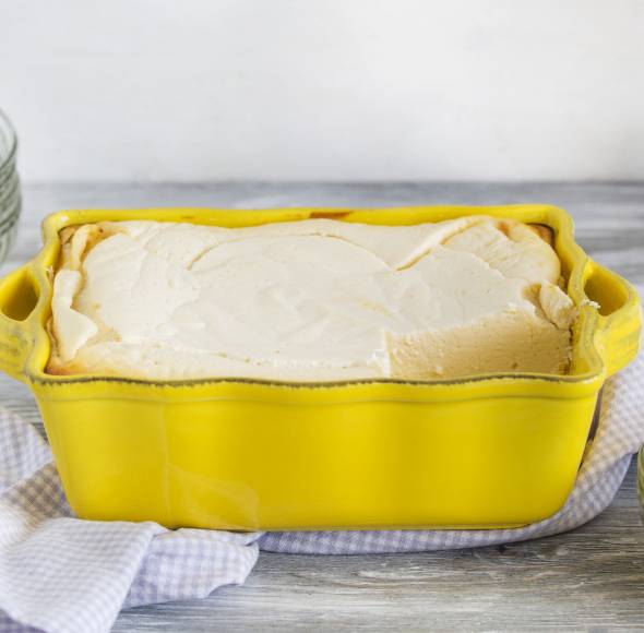 Low-Carb-Quarkauflauf