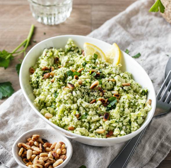 5-Minuten-Blumenkohlsalat