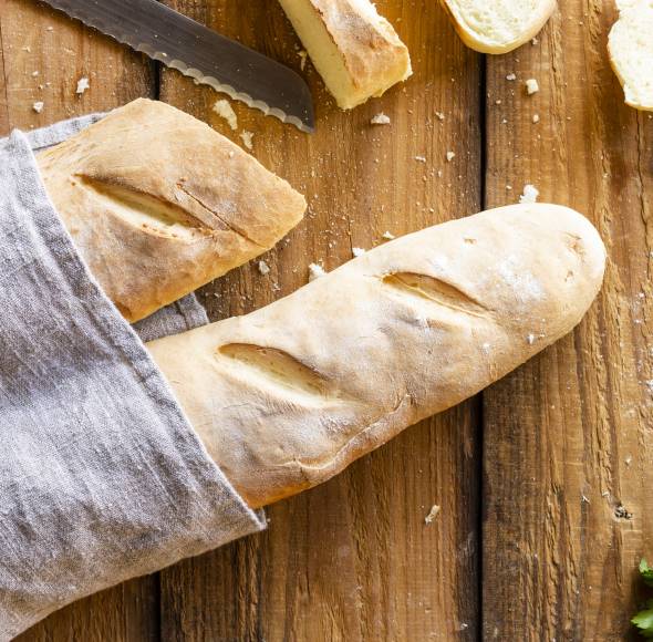 Superweiches Buttermilchbaguette