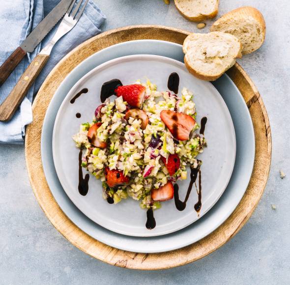 Blitzschneller Spargelsalat