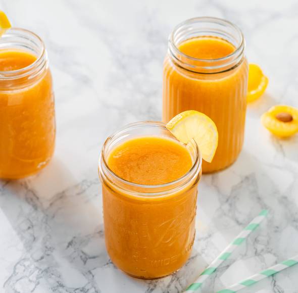 Aprikosen-Bananen-Smoothie