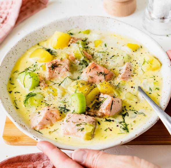 Schwedische Sommersuppe