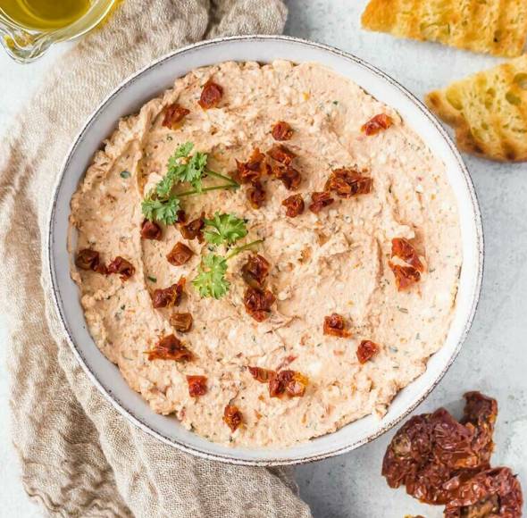 Tomaten-Feta-Dip