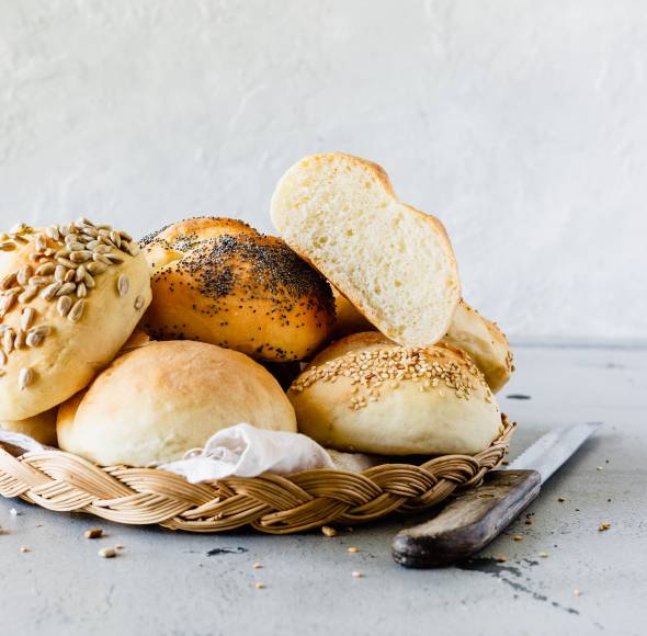 Schnelle Brötchen wie vom Bäcker