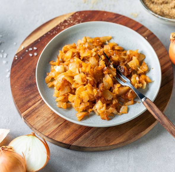 Karamellisierte Zwiebeln