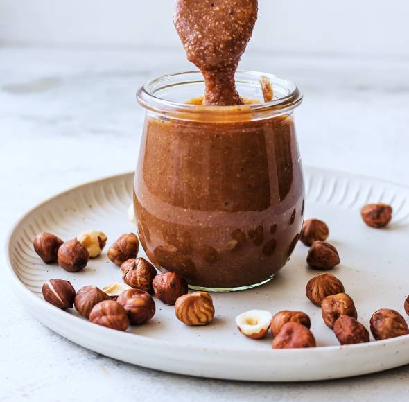 Schoko-Haselnuss-Aufstrich