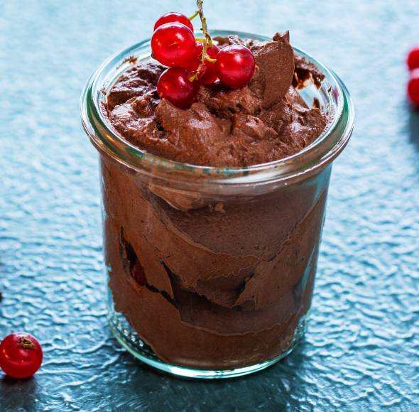 Low Carb Mousse au Chocolat