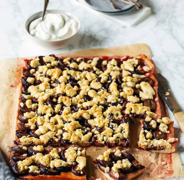Pflaumenkuchen mit Quark-Öl-Teig