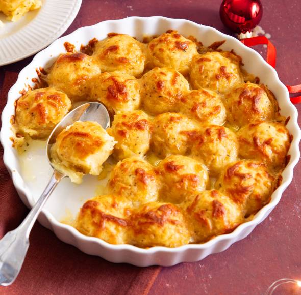 Die schnellsten Kartoffel-Käse-Klöße