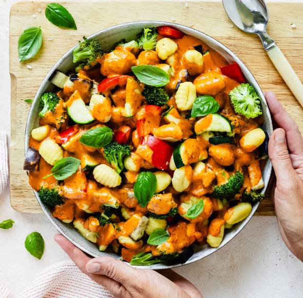 Gnocchi-Gemüse-"Pfanne"