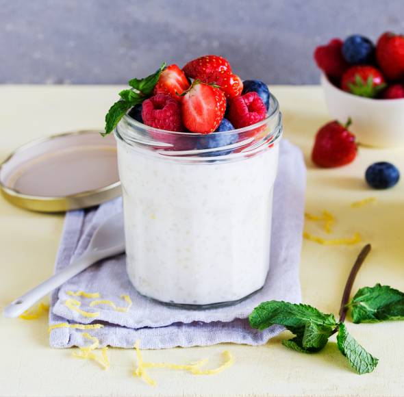 High-Protein-Milchreis mit Skyr