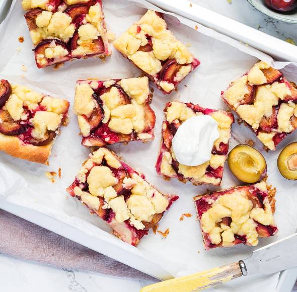 Zwetschgen-Streusel-Kuchen vom Blech